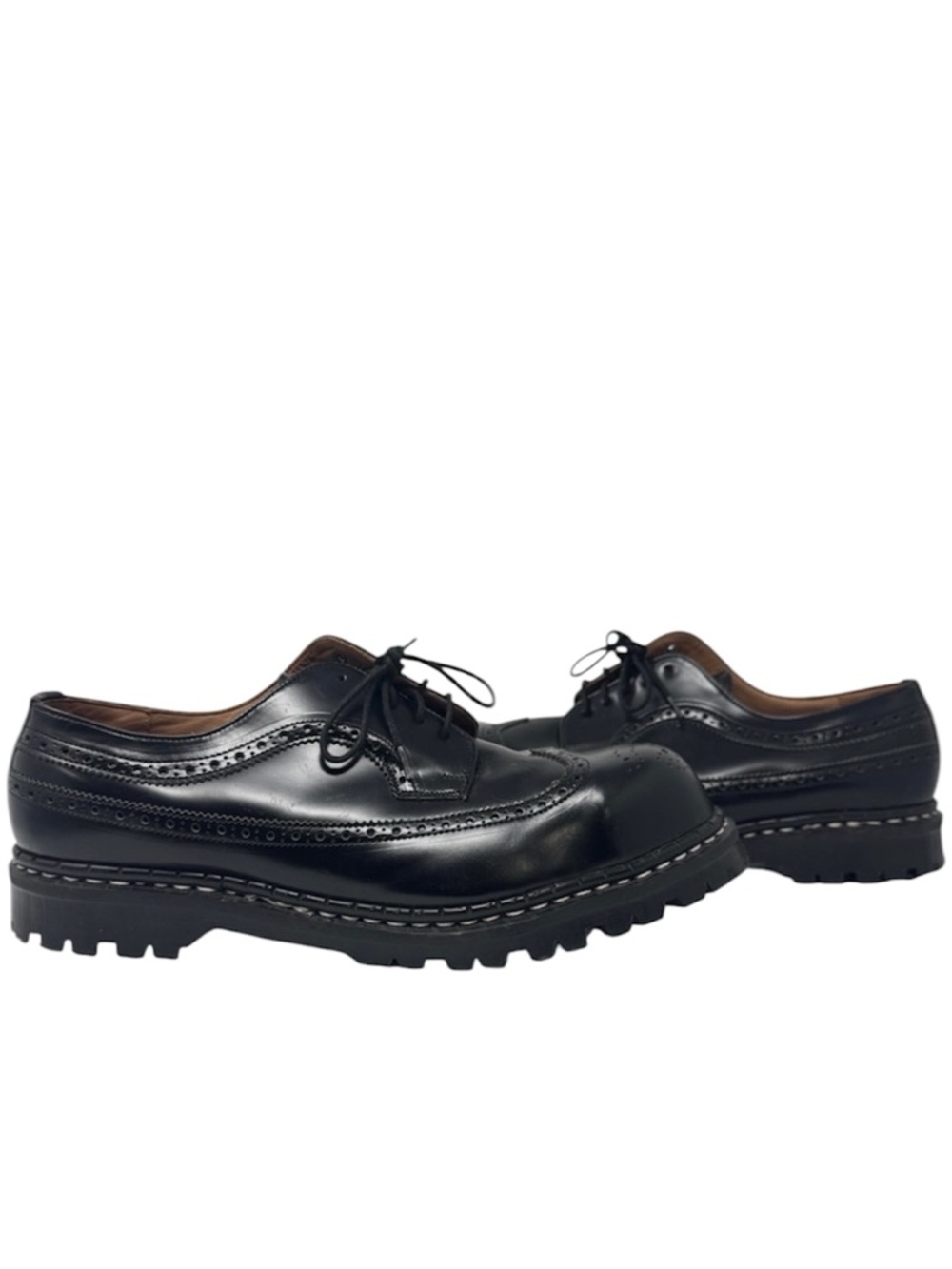Original Gripfast Brogue Leather Wingtip Loafers Steel Toe Size UK 11 US 12